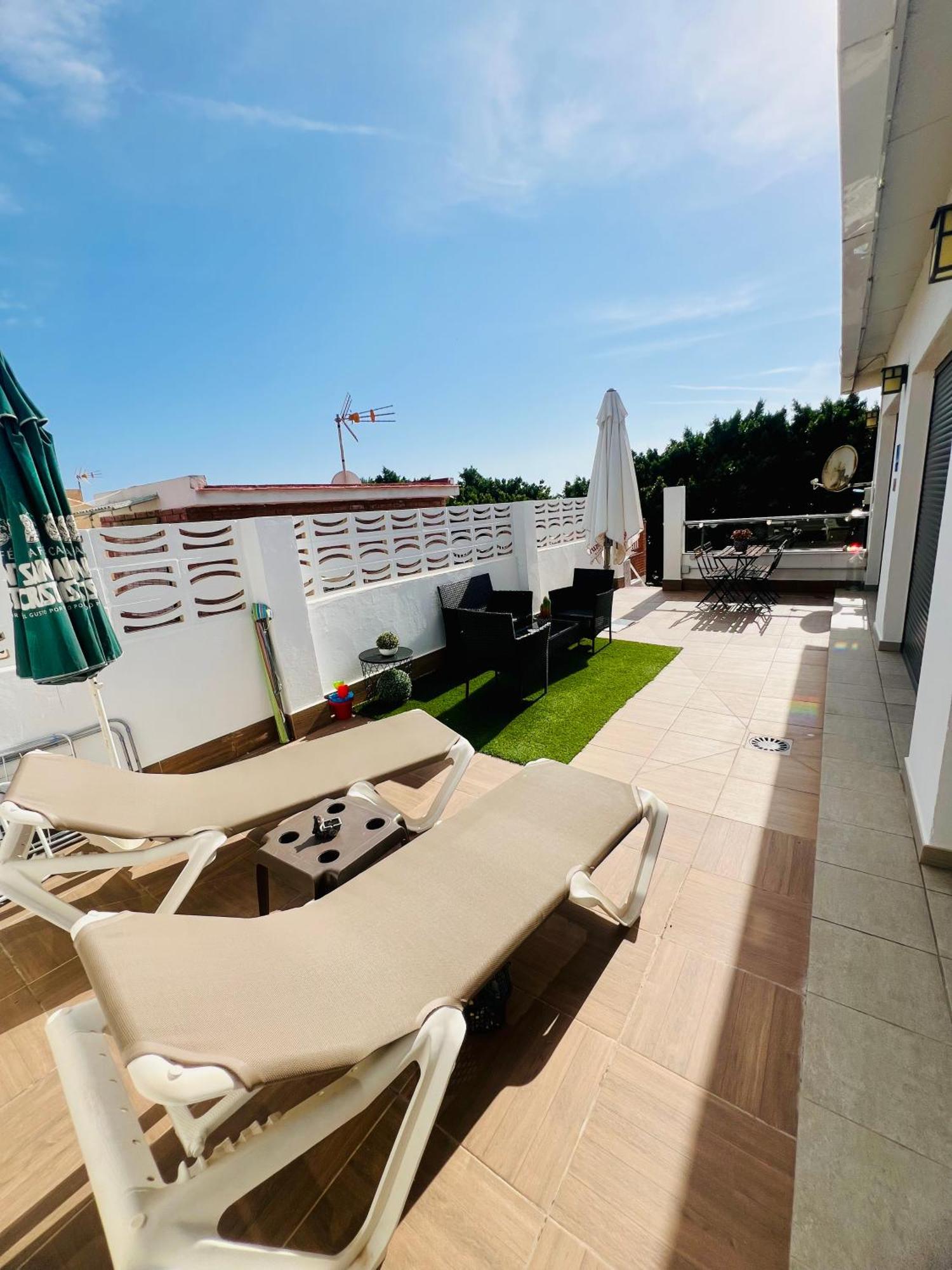 Casa Carmen Atico Primera Linea De Playa Malaga Zewnętrze zdjęcie
